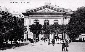 L'ancien théâtre de Brest au début du XXe siècle